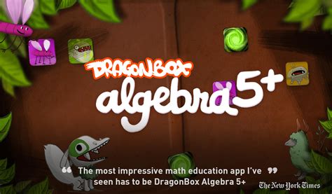 DragonBox Algebra 5+!  An Innovative Game-Based Approach to Mastering Mathematical Equations!