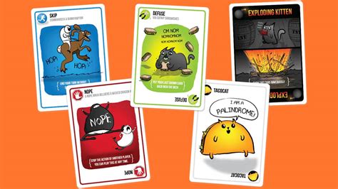 Exploding Kittens: A Delightfully Dangerous Game of Chance and Cuteness!