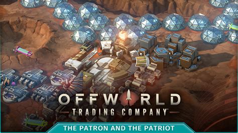 Offworld Trading Company! A Stellar Strategy Game About Resource Management and Ruthless Economic Warfare